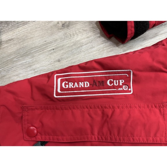 Vintage 90s Porsche Super Cup Winter Performance Coat Size Rolex Pirelli Size S - Picture 3 of 7